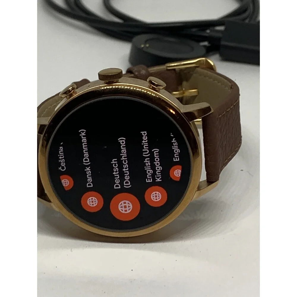 Fossil Gen 4 Authentic Digital Dial Smart Watch Custom Band FTW6020 NP15